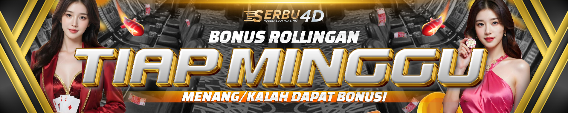 Bonus Mingguan Rollingan Slot
